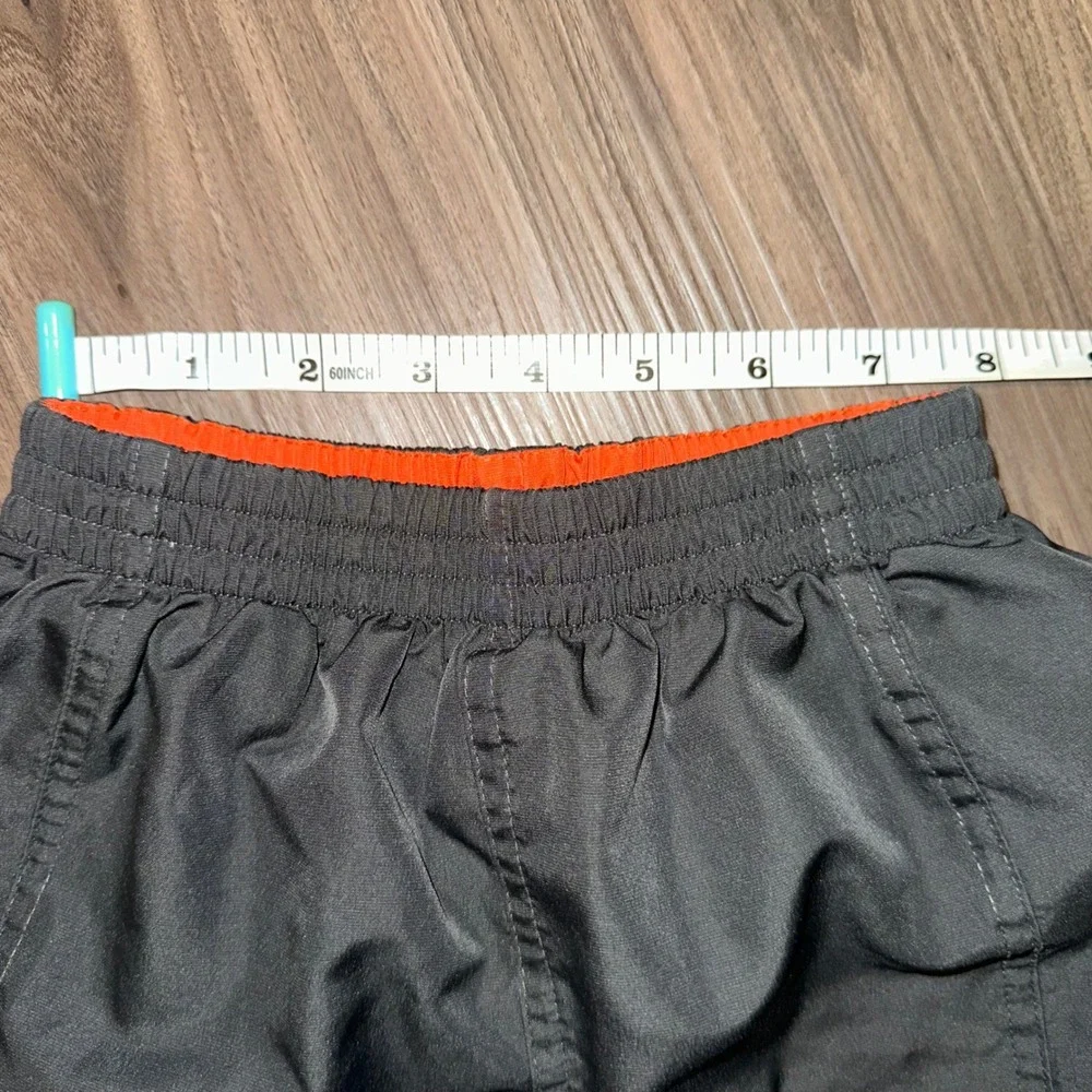 Nike vintage Kids Pants Size 4 GrayOrange White Cargo Track‎ Athletic Wear